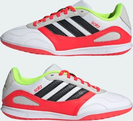 Футзалки Adidas SUPER SALA III J білий, червоний 38 EU (23,3см) (JP5435) JP5435