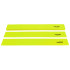 Набір плоских прямих фішок-маркерів Meta Flat Line Marker Set of 10 лимон Уні 5,5х50 см 4010100100