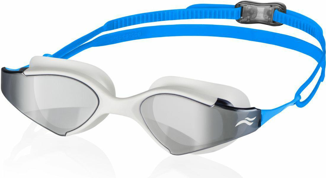 Окуляри для плавання Aqua Speed BLADE MIRROR 6139 білий, блакитний Уні OSFM 060-51