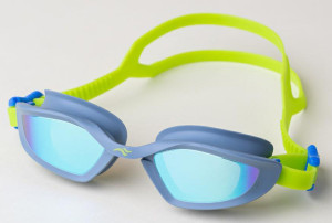 Окуляри для плавання Aqua Speed RAVEN MIRROR 61423 фіолетовий, салатовий Уні OFSM 713-04