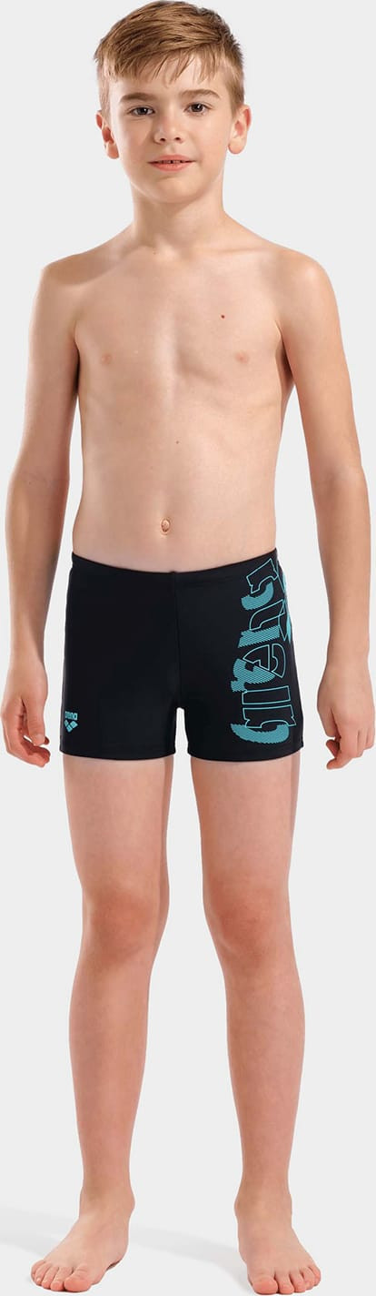 Плавки Шорти для хлопчиків Arena TALES SWIM SHORT чорний, бірюзовий 116 см 009087-508