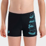 Плавки Шорти для хлопчиків Arena TALES SWIM SHORT чорний, бірюзовий 116 см 009087-508