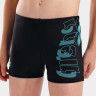 Плавки Шорти для хлопчиків Arena TALES SWIM SHORT чорний, бірюзовий 116 см 009087-508