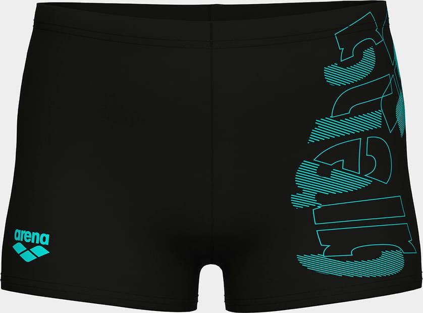 Плавки Шорти для хлопчиків Arena TALES SWIM SHORT чорний, бірюзовий 116 см 009087-508