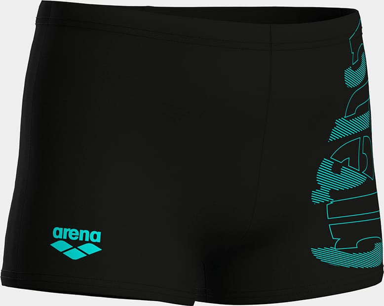 Плавки Шорти для хлопчиків Arena TALES SWIM SHORT чорний, бірюзовий 116 см 009087-508