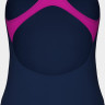 Купальник закритий для жінок Arena KIKKO SWIMSUIT SWIM PRO BACK синій, рожевий Жін 40 010807-790
