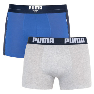Труси-боксери Puma STATEMENT BOXER 2P синій, сірий Чол L 501006001-010