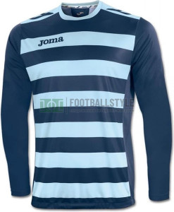 Футболка темно-синьо-блакитна д/р Joma Europa ІІ 1211.99.005 1211.99.005