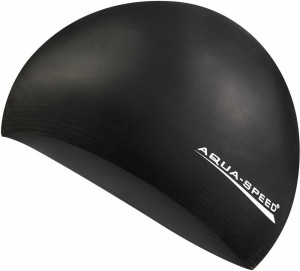 Шапочка для плавання Aqua Speed SOFT LATEX 5729 чорний Уні OSFM 122-07