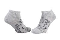 Шкарпетки HELLO KITTY TETE HK + ARABESQUE сірий Діт 35 - 41 13890712-2