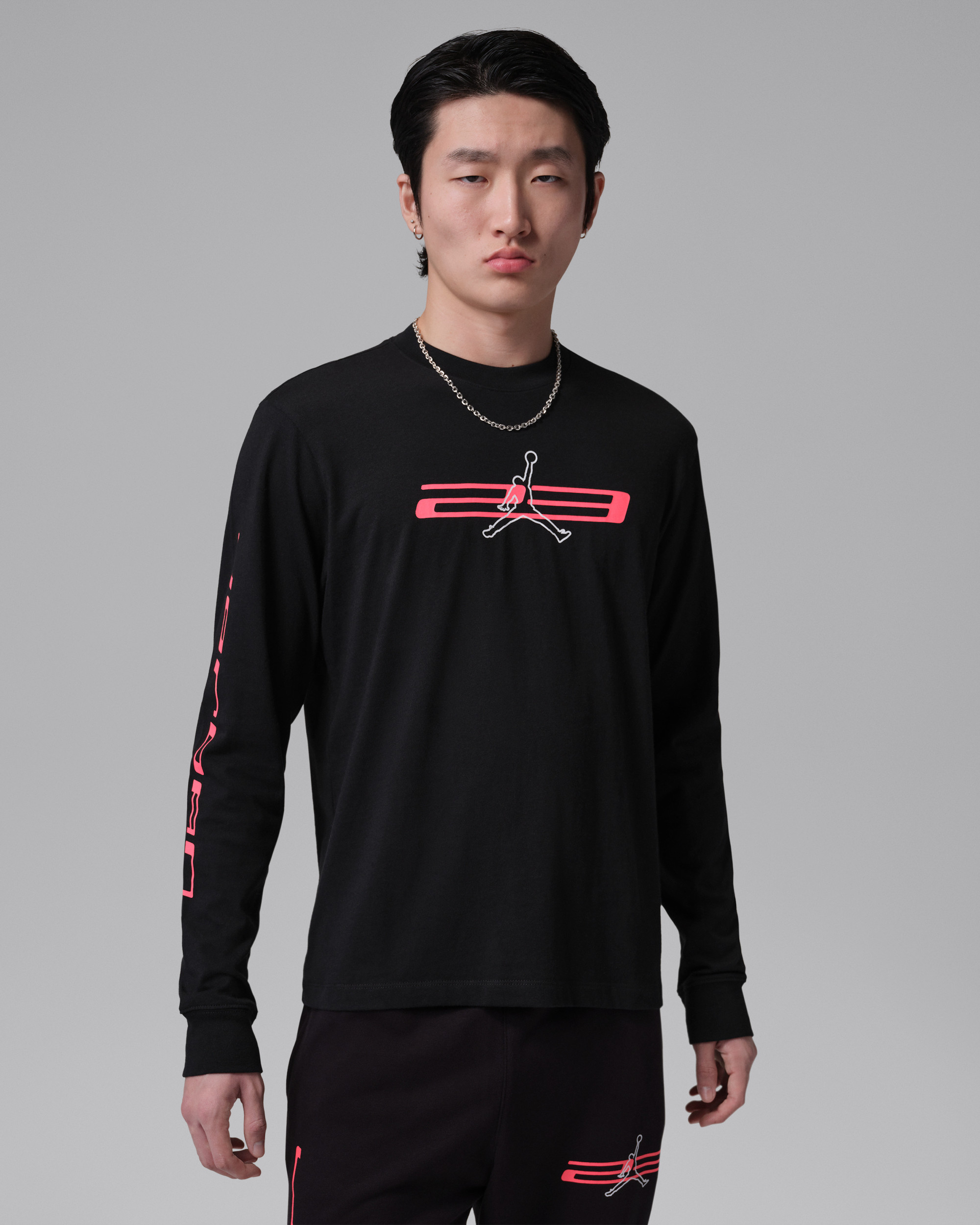 Футболка Jordan M DF SPT GFX LS CREW IF0855-010