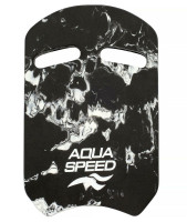 Дошка для плавання Aqua Speed SWIRL PULLBUOY 61245 чорний, білий Уні 43х28х3,6 DT-162-05, Цвет чорни DT-162-05