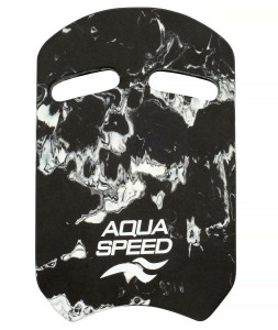 Дошка для плавання Aqua Speed SWIRL PULLBUOY 61245 чорний, білий Уні 43х28х3,6 DT-162-05, Цвет чорни DT-162-05