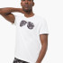 Футболка Michael Kors Paisley Aviator Graphic T-Shirt white CF2516XFV4