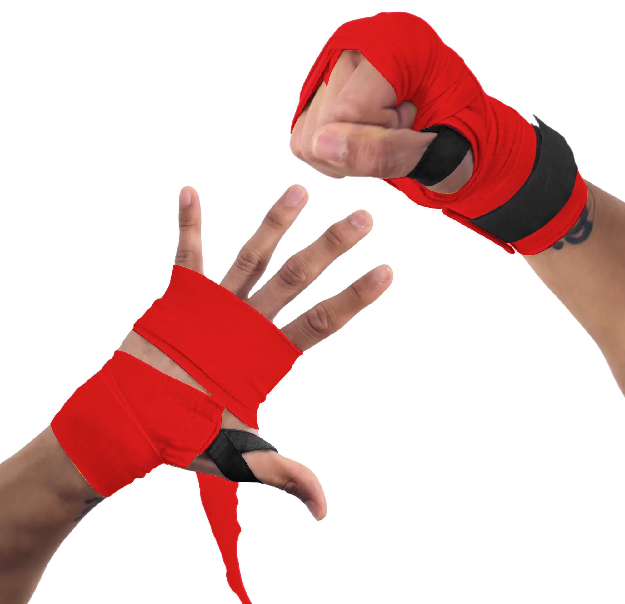 Бинти Everlast CORE HANDWRAPS червоний Уні 120 (304,8 см) P00003246