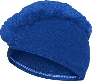 Рушник для волосся Aqua Speed HEAD TOWEL 7341 темно-синій Жін 25х65 см DT-146-01, Цвет темно-синій, DT-146-01