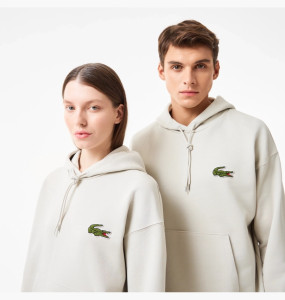 Худі унісекс Lacoste Loose Fit Beige SH2754BUQ L SH2754BUQ