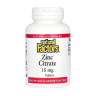 Таблетки Natural Factors Zinc Citrate 15mg - 30 tabs 2023-10-6701