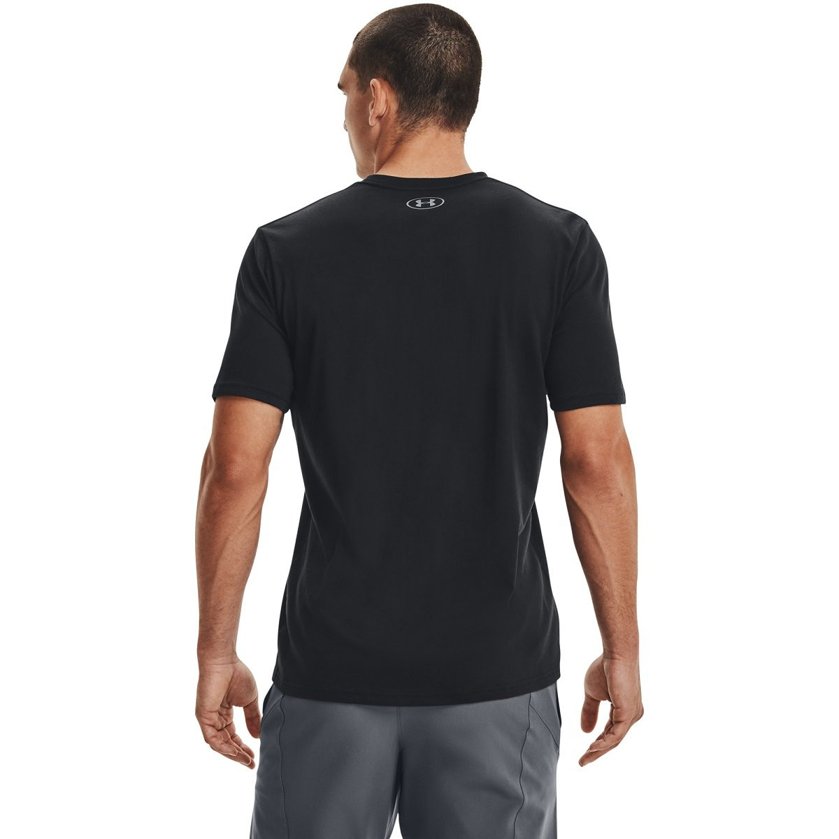 Футболка UA TEAM ISSUE WORDMARK SS чорний Чол XXL 1329582-001