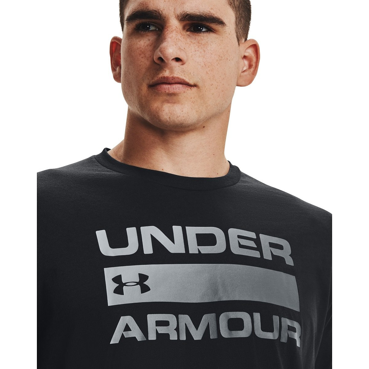 Футболка UA TEAM ISSUE WORDMARK SS чорний Чол XXL 1329582-001