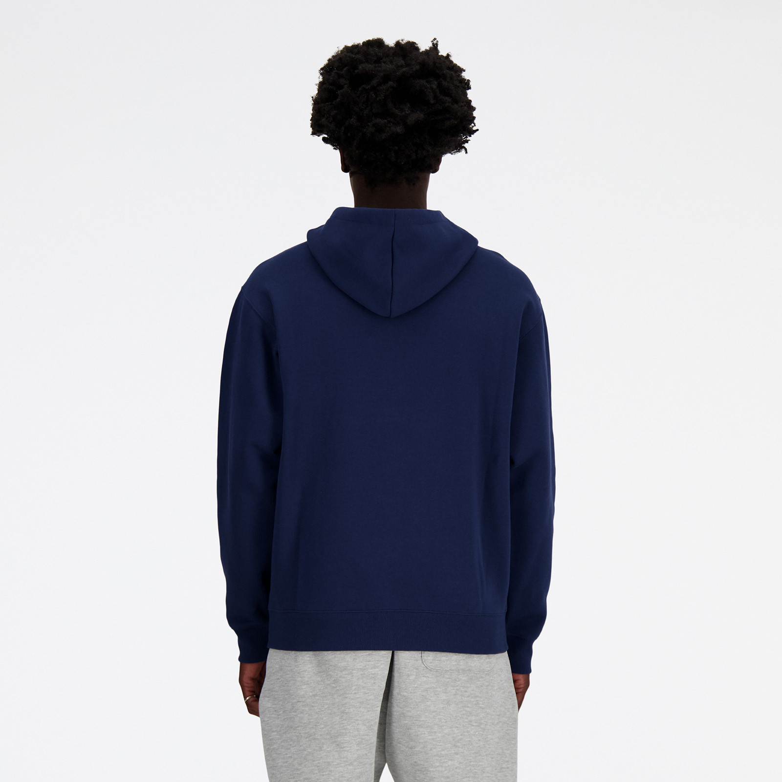 Толстовка чоловіча New Balance Sport Essentials Full Zip Blue MJ41502NNY L MJ41502NNY