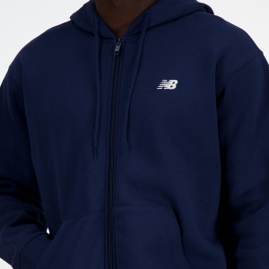 Толстовка чоловіча New Balance Sport Essentials Full Zip Blue MJ41502NNY L MJ41502NNY