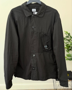 Куртка CP Company overshirt black 14CMOS331A 006513M
