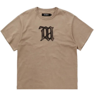 Футболка MISBHV SIGNATURE TEE Washed Brown 231M120-W