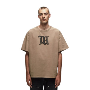 Футболка MISBHV SIGNATURE TEE Washed Brown 231M120-W