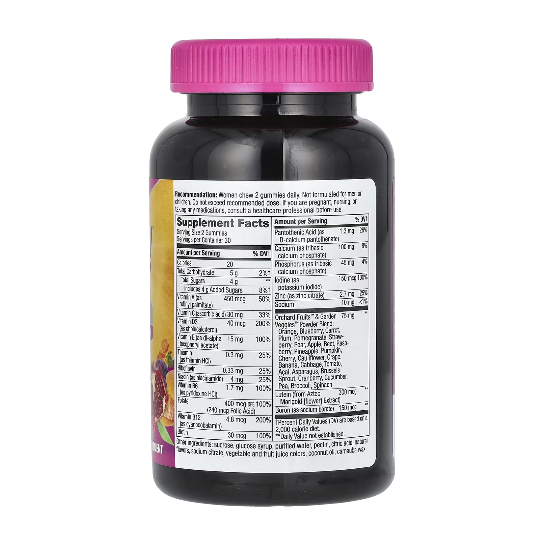 Жувальні таблетки Nature's Way Alive!® Womens 50+ Multi Gummy - 60 gummies 2023-10-2171