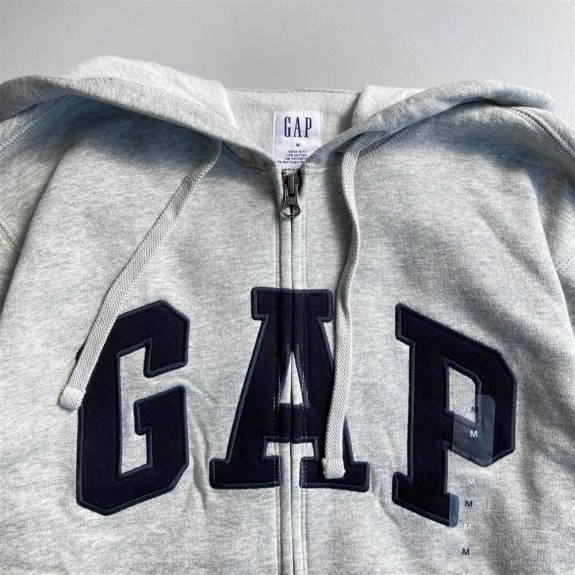 Толстовка Gap Logo Zip Hoodie Grey 218871731 218871731