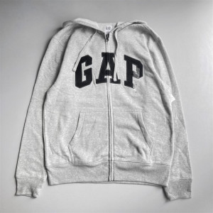 Толстовка Gap Logo Zip Hoodie Grey 218871731