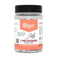 Капсули Stark Pharm L-Methionine 500mg - 120 caps 2023-10-4650