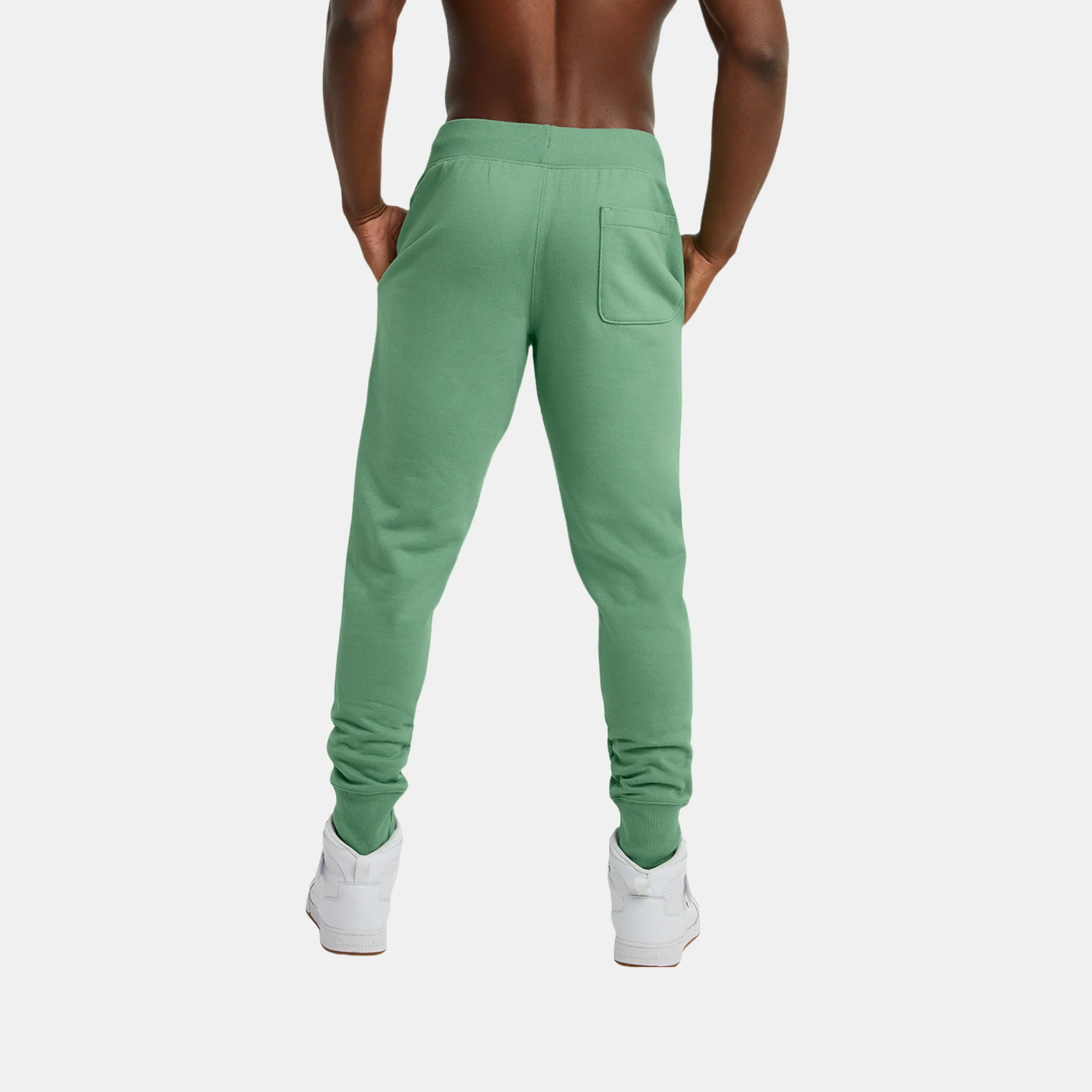 Штани Champion small logo sweatpants in green GF01Y06146 AQOJ
