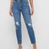 Джинси ONLEMILY LIFE HW ST C AN DT MAE1921 NOOS 15205442-Medium Blue Denim ONLY 31/34 Блакитний 15205442-Medium Blue Deni