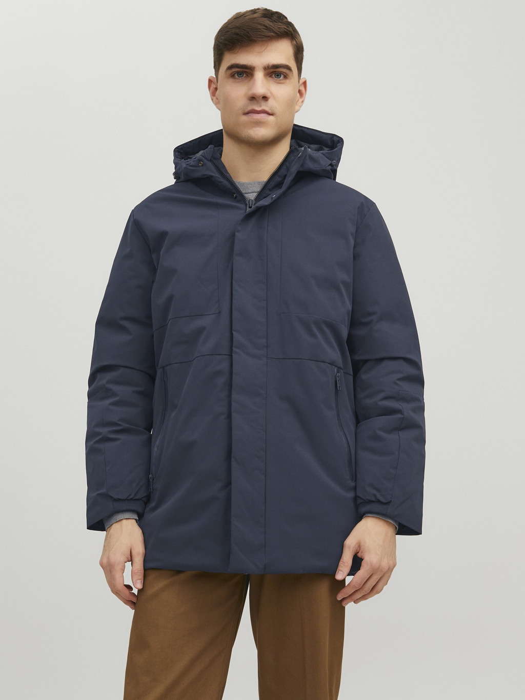 Куртка JPRBLATIGER PARKA SN 12213852-Dark Navy Jack&Jones L Темно-синій 12213852-Dark Navy