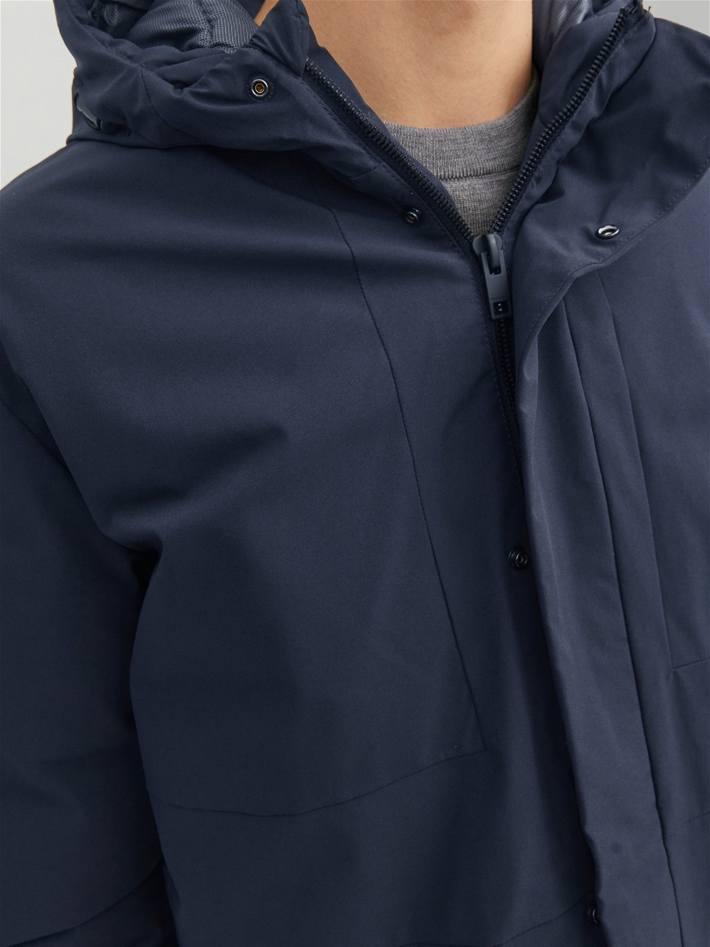 Куртка JPRBLATIGER PARKA SN 12213852-Dark Navy Jack&Jones L Темно-синій 12213852-Dark Navy