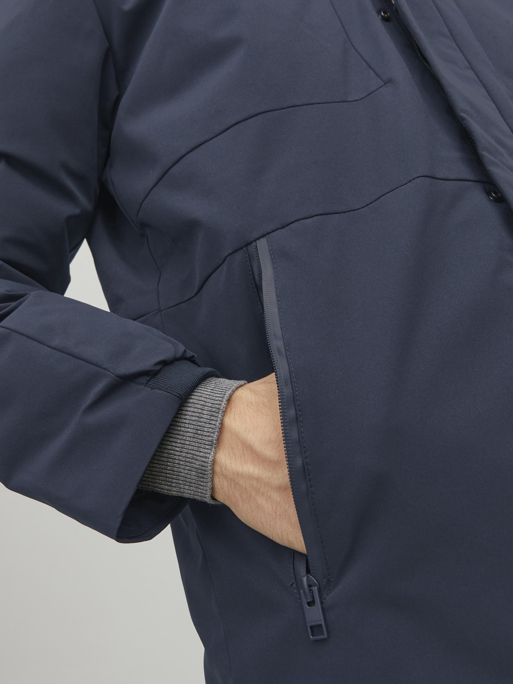 Куртка JPRBLATIGER PARKA SN 12213852-Dark Navy Jack&Jones L Темно-синій 12213852-Dark Navy