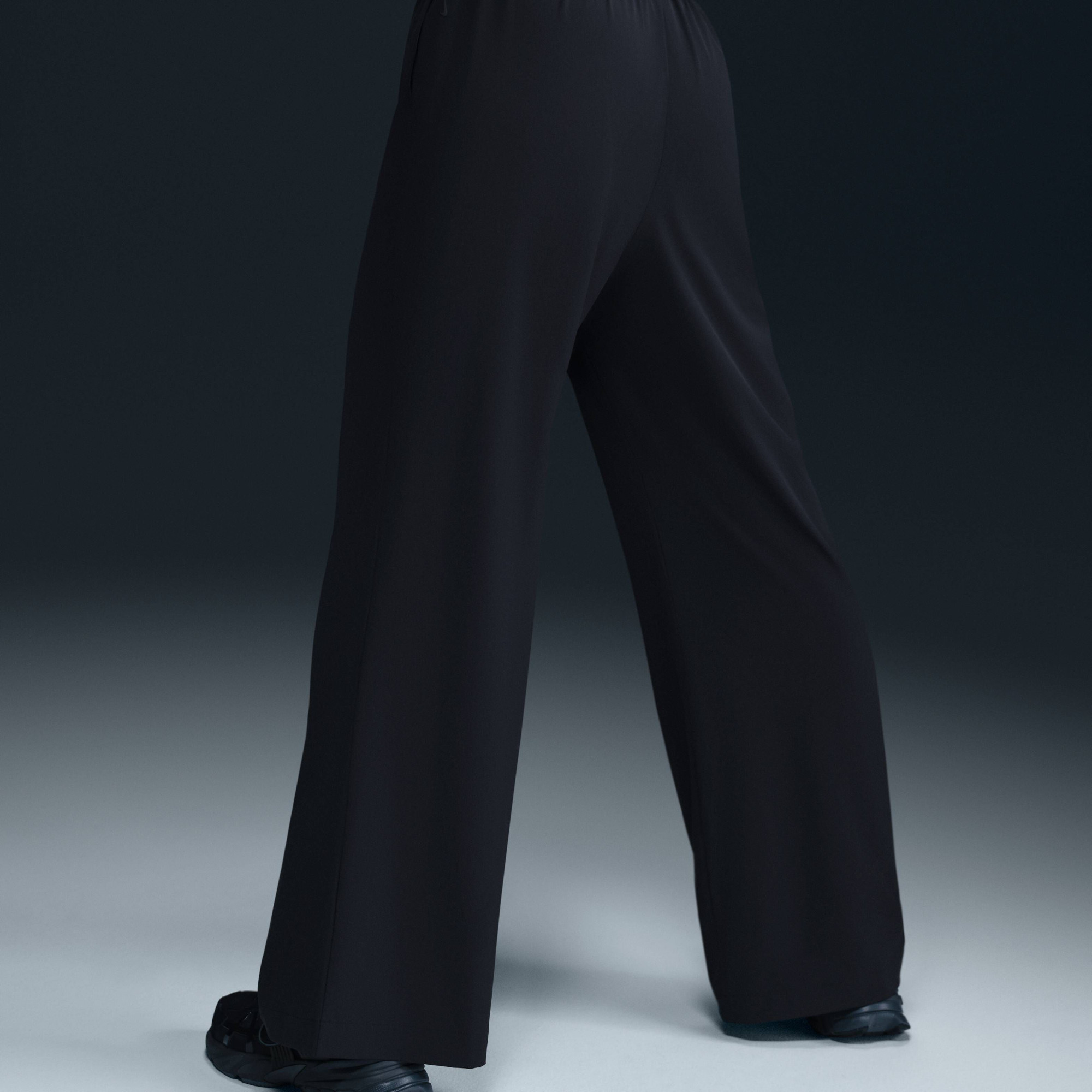 Штани жіночі Nike 24.7 Perfect Stretch WomenS Dri- F I T High- Waisted Loose Wide- Leg Pants Black HM8389-010
