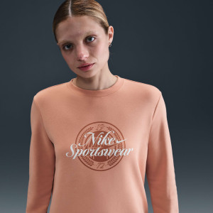 Світшот жіночий Nike Sportswear Club Fleece Peach HV2342-688