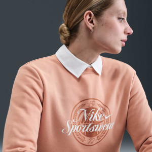 Світшот жіночий Nike Sportswear Club Fleece Peach HV2342-688