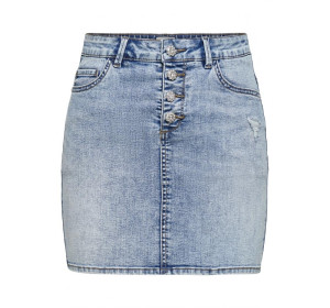 Спідниця ONLCARMEN LIFE REG ACIDDNM SKIRT BJ114-3 15227208-Medium Blue Denim ONLY L Блакитний 15227208-MEDIUM BLUE DENI