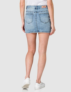 Спідниця ONLCARMEN LIFE REG ACIDDNM SKIRT BJ114-3 15227208-Medium Blue Denim ONLY L Блакитний 15227208-MEDIUM BLUE DENI