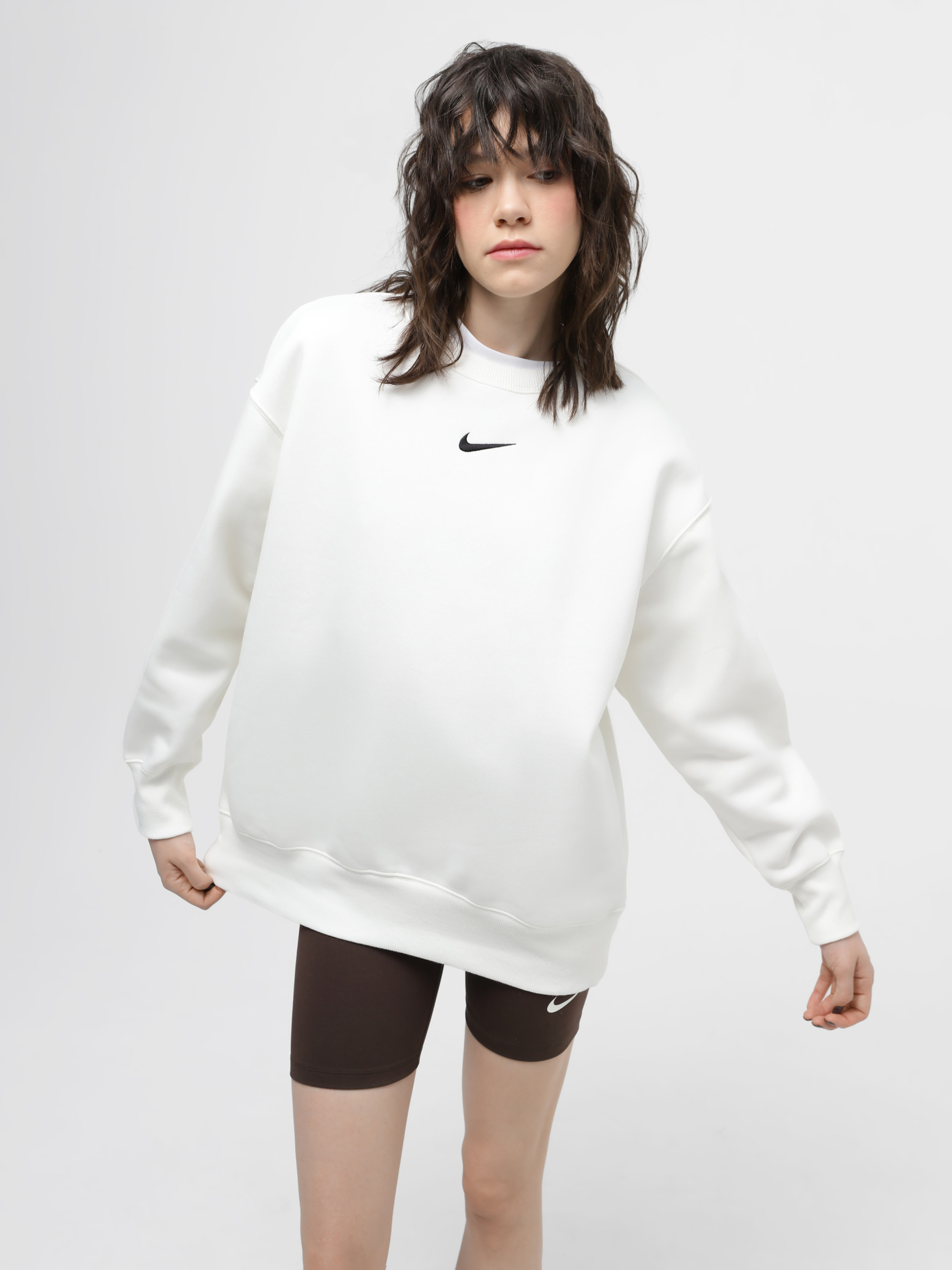 Світшот жіночий Nike Style Oversized Sweatshirt White Dq5733-133 DQ5733-133