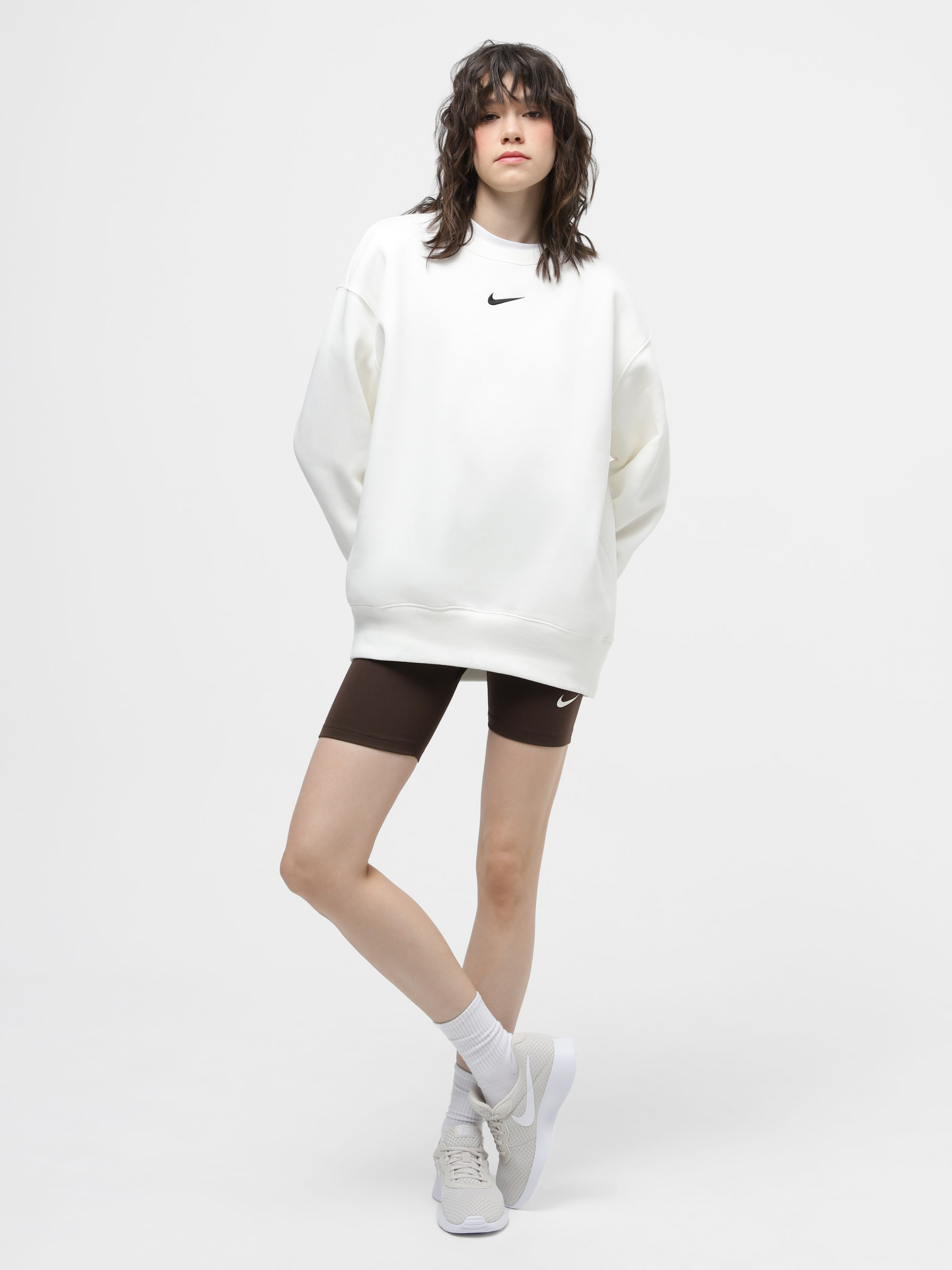 Світшот жіночий Nike Style Oversized Sweatshirt White Dq5733-133 DQ5733-133
