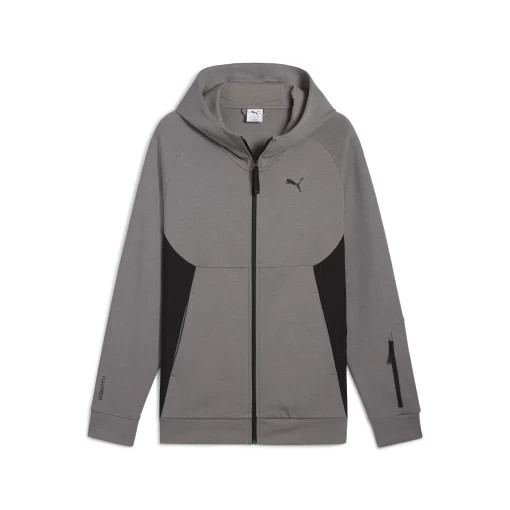 Толстовка PUMATECH Full-Zip Hoodie 68460579 Puma L Сірий 68460579