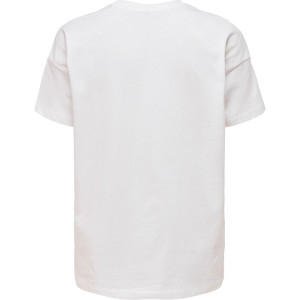 Футболка ONLMARY S/S OVERSIZE TOP JRS 15254406-Bright White-Print:HAT ONLY S Білий 15254406-BRIGHT WHITE-PRI