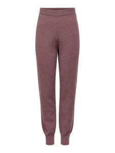 Штани ONLYOUNGER PANTS KNT 15238341-Rose Brown-Detail:W. MELANGE ONLY L Бордовий 15238341-ROSE BROWN-DETAI