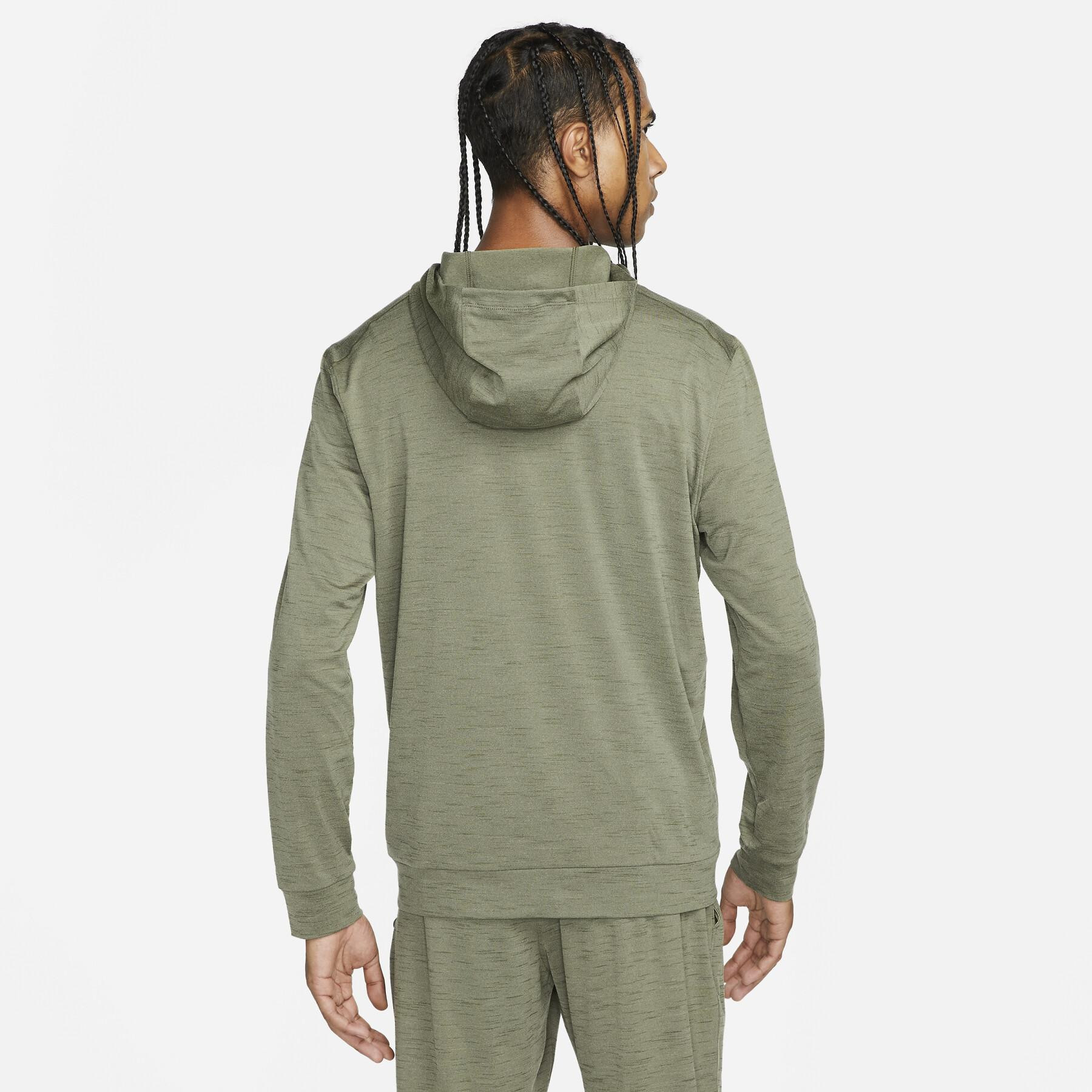 Толстовка чоловіча Nike Ny Df Top Fz Olive CZ2217-276