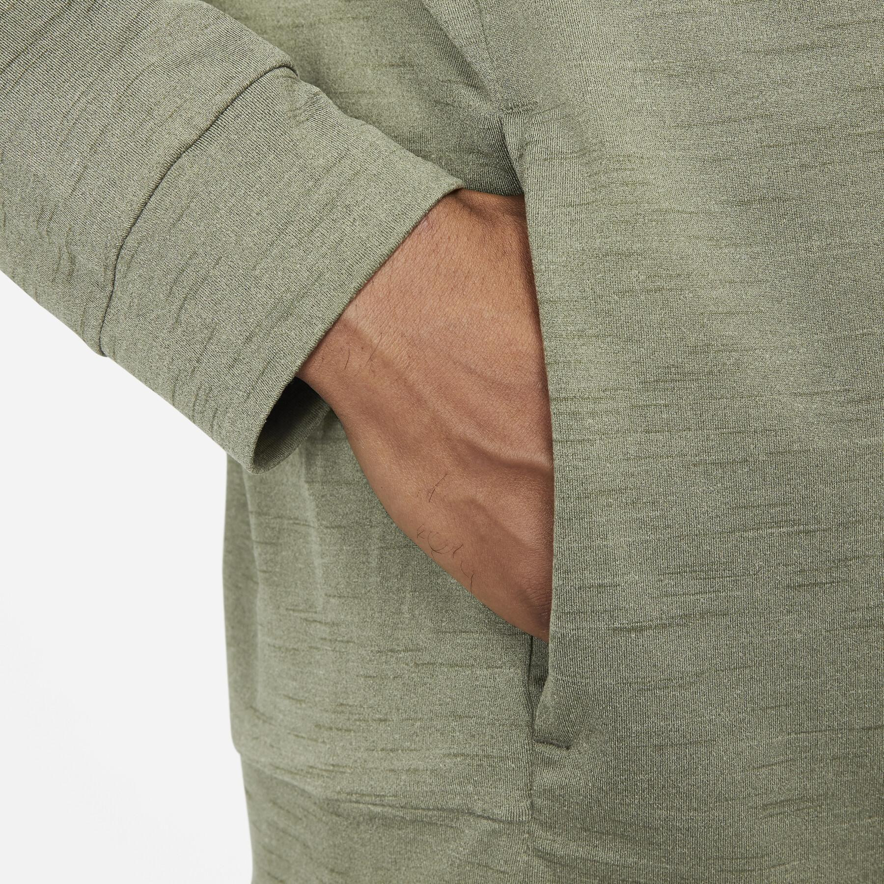 Толстовка чоловіча Nike Ny Df Top Fz Olive CZ2217-276